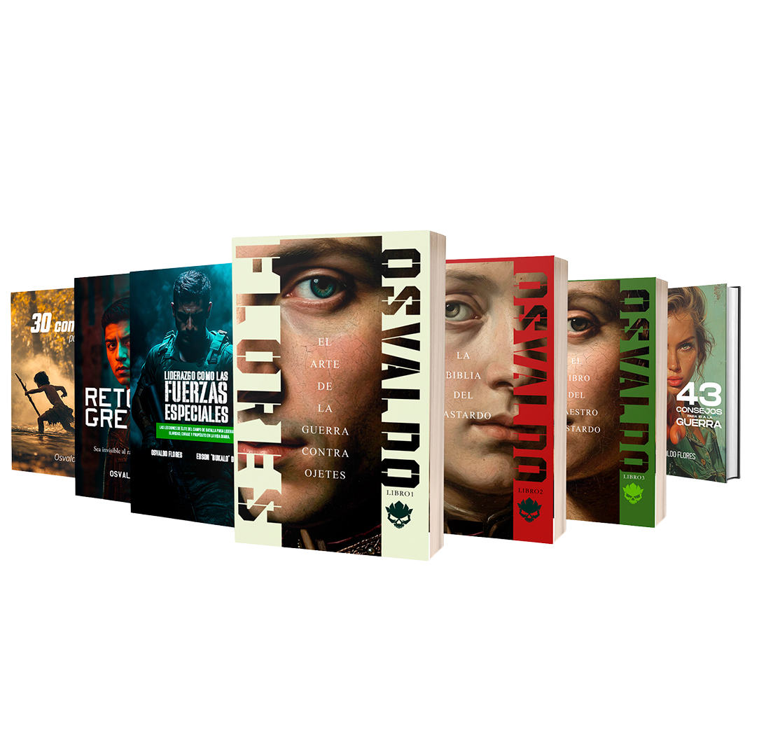 Los 5 libros extra de Osvaldo Flores