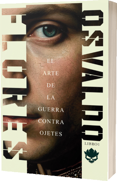 Mockup de El Arte de la Guerra contra Ojetes, Libro 1